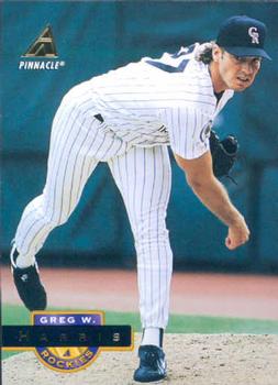 #470 Greg W. Harris - Colorado Rockies - 1994 Pinnacle Baseball