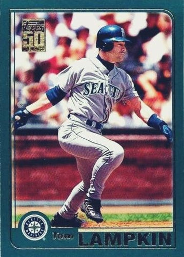 #471 Tom Lampkin - Seattle Mariners - 2001 Topps Baseball