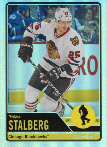 #472 Viktor Stalberg - Chicago Blackhawks - 2012-13 O-Pee-Chee - Rainbow Hockey