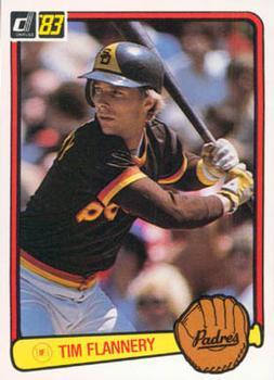 #472 Tim Flannery - San Diego Padres - 1983 Donruss Baseball