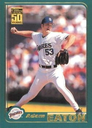 #472 Adam Eaton - San Diego Padres - 2001 Topps Baseball