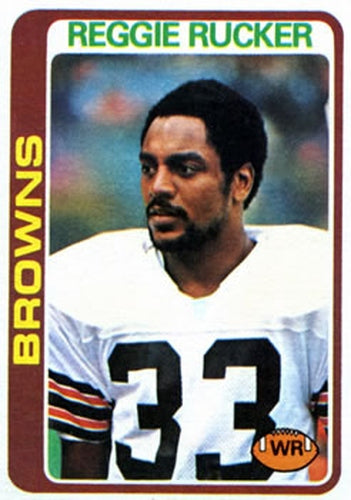 #473 Reggie Rucker - Cleveland Browns - 1978 Topps Football