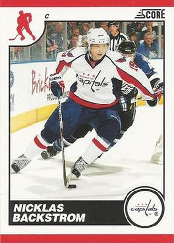 #473 Nicklas Backstrom - Washington Capitals - 2010-11 Score Hockey