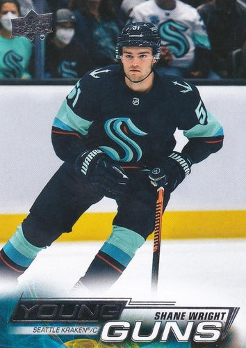 #475 Shane Wright - Seattle Kraken - 2022-23 Upper Deck Hockey