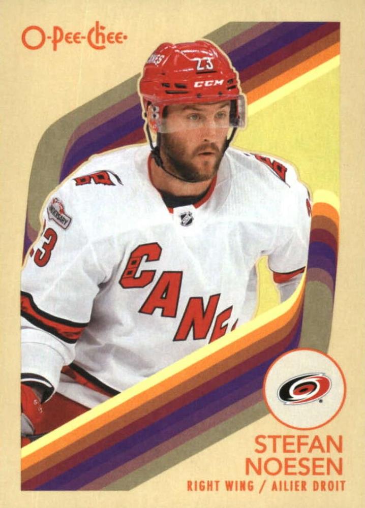 #475 Stefan Noesen - Carolina Hurricanes - 2023-24 O-Pee-Chee - Retro Hockey