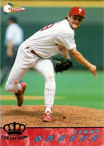 #475 Tommy Greene - Philadelphia Phillies - 1994 Pacific Baseball