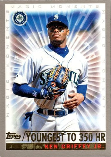 #475a Ken Griffey Jr. - Seattle Mariners - 2000 Topps Baseball