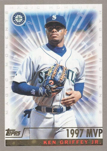 #475b Ken Griffey Jr. - Seattle Mariners - 2000 Topps Baseball