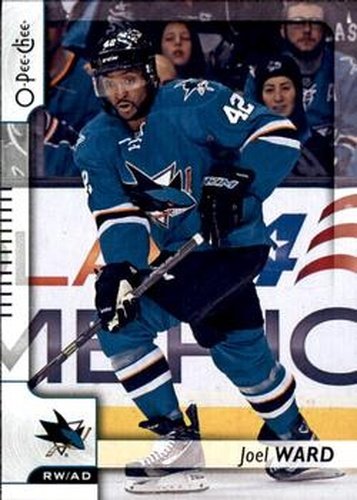 #476 Joel Ward - San Jose Sharks - 2017-18 O-Pee-Chee Hockey