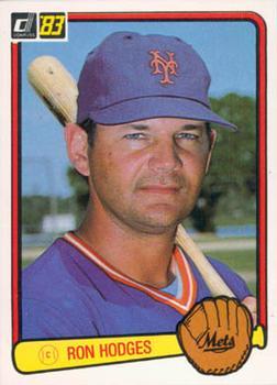#476 Ron Hodges - New York Mets - 1983 Donruss Baseball