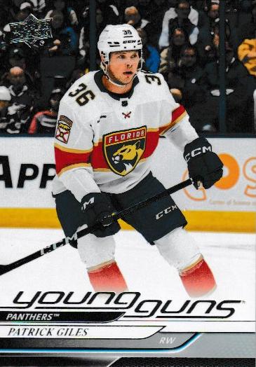 #476 Patrick Giles - Florida Panthers - 2024-25 Upper Deck Hockey