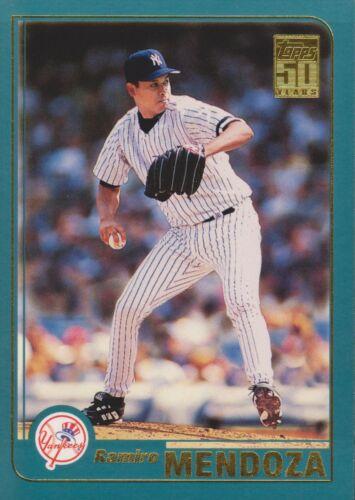 #476 Ramiro Mendoza - New York Yankees - 2001 Topps Baseball