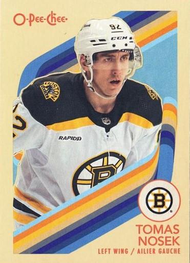 #477 Tomas Nosek - Boston Bruins - 2023-24 O-Pee-Chee - Retro Hockey