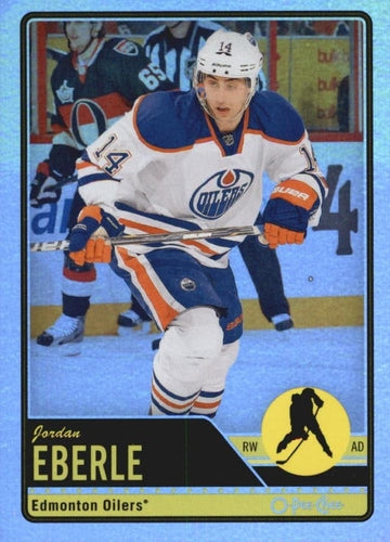 #477 Jordan Eberle - Edmonton Oilers - 2012-13 O-Pee-Chee - Rainbow Hockey
