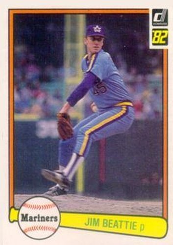 #478 Jim Beattie - Seattle Mariners - 1982 Donruss Baseball