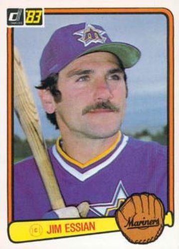 #478 Jim Essian - Seattle Mariners - 1983 Donruss Baseball