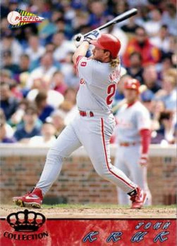 #479 John Kruk - Philadelphia Phillies - 1994 Pacific Baseball