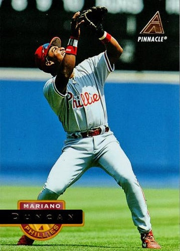#479 Mariano Duncan - Philadelphia Phillies - 1994 Pinnacle Baseball