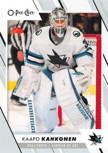 #479 Kaapo Kahkonen - San Jose Sharks - 2023-24 O-Pee-Chee Hockey