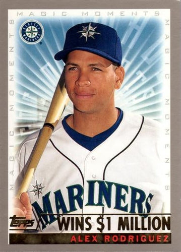 #479d Alex Rodriguez - Seattle Mariners - 2000 Topps Baseball