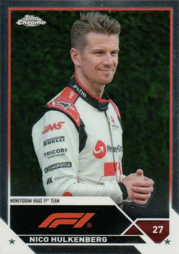 #47 Nico Hulkenberg - Haas F1 Team - 2023 Topps Chrome Formula 1 Racing