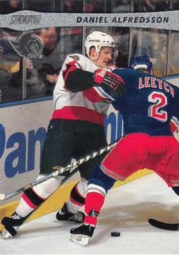 #47 Daniel Alfredsson - Ottawa Senators - 2001-02 Stadium Club Hockey