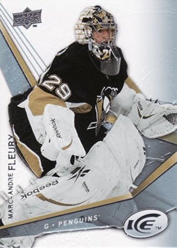#47 Marc-Andre Fleury - Pittsburgh Penguins - 2008-09 Upper Deck Ice Hockey