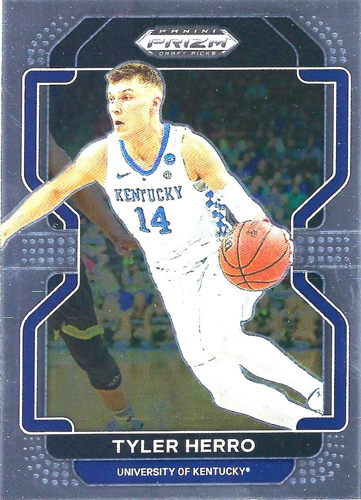 #47 Tyler Herro - Kentucky Wildcats - 2022 Panini Prizm Draft Picks Basketball
