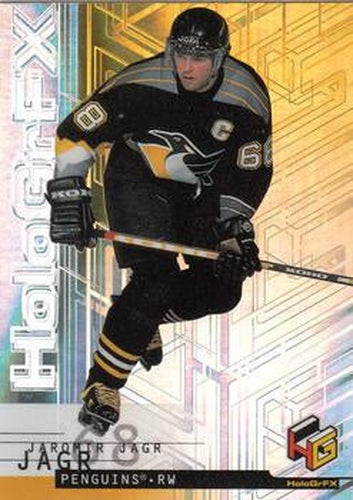 #47 Jaromir Jagr - Pittsburgh Penguins - 1999-00 Upper Deck HoloGrFX Hockey