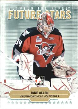 #47 Jake Allen - Drummondville Voltigeurs - 2009-10 In The Game Between The Pipes Hockey