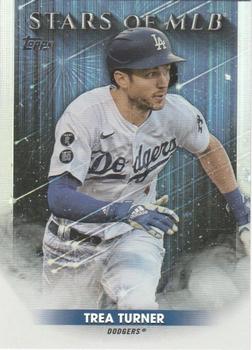 #SMLB-47 Trea Turner - Los Angeles Dodgers - 2022 Topps - Stars of MLB Baseball