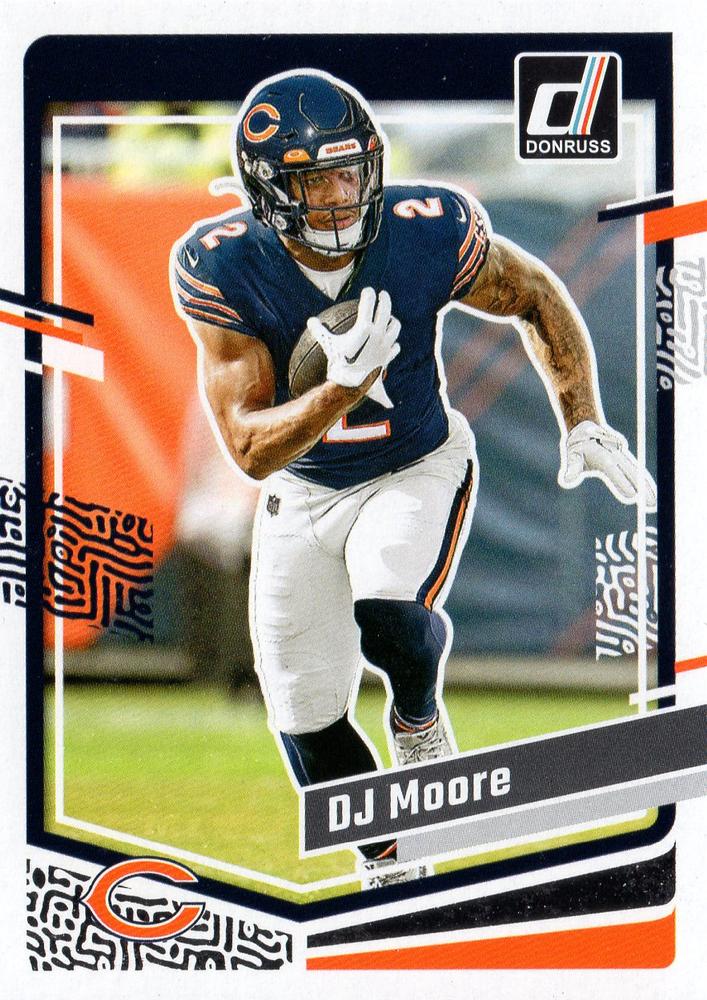 #47 DJ Moore - Chicago Bears - 2023 Donruss Football
