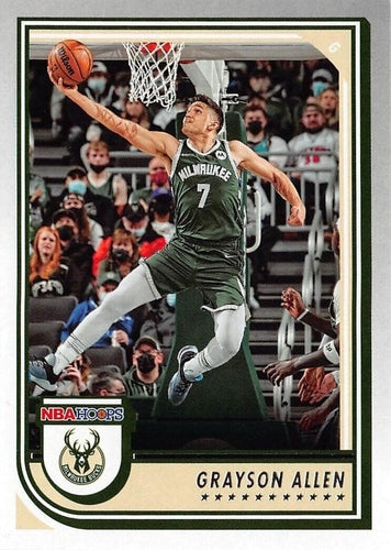 #47 Grayson Allen - Milwaukee Bucks - 2022-23 Hoops Basketball