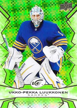#47 Ukko-Pekka Luukkonen - Buffalo Sabres - 2022-23 Upper Deck Ice - Green Hockey