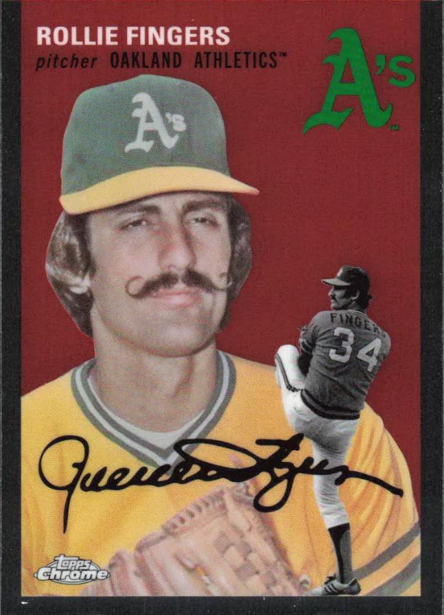 #47 Rollie Fingers - Oakland Athletics - 2023 Topps Chrome Platinum Anniversary Baseball