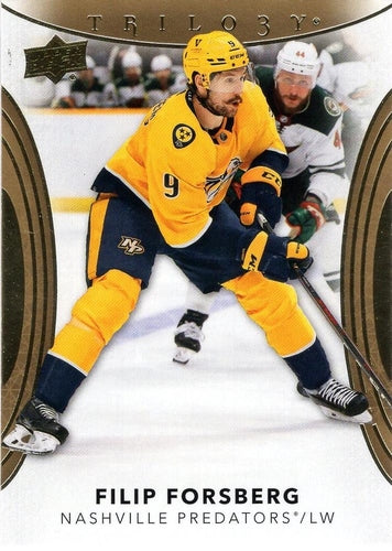 #47 Filip Forsberg - Nashville Predators - 2022-23 Upper Deck Trilogy Hockey