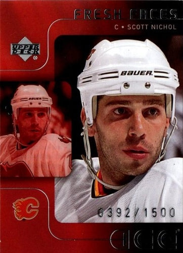#47 Scott Nichol - Calgary Flames - 2001-02 Upper Deck Ice Hockey