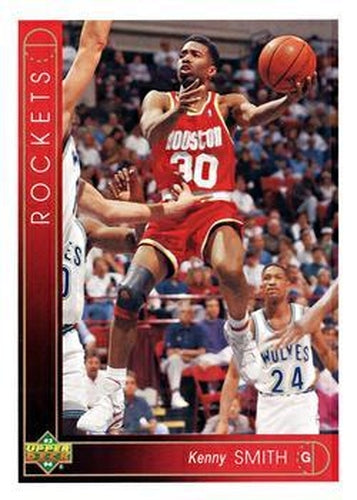 #47 Kenny Smith - Houston Rockets - 1993-94 Upper Deck Basketball