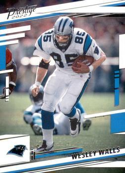 #47 Wesley Walls - Carolina Panthers - 2022 Panini Prestige Football