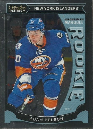 #M47 Adam Pelech - New York Islanders - 2015-16 O-Pee-Chee Platinum - Marquee Rookies Hockey