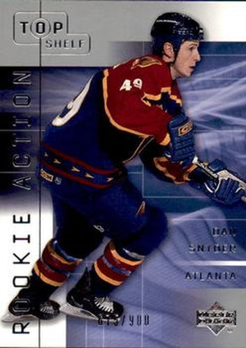 #47a Dan Snyder - Atlanta Thrashers - 2001-02 Upper Deck Top Shelf Hockey
