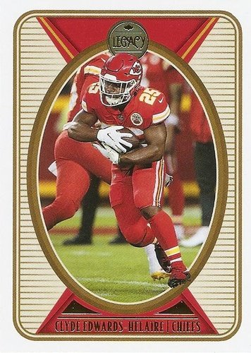 #47 Clyde Edwards-Helaire - Kansas City Chiefs - 2022 Panini Legacy Football
