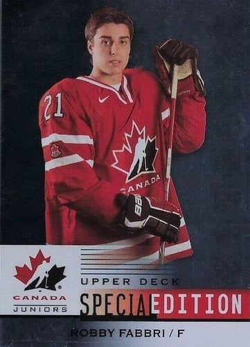 #SE-47 Robby Fabbri - Canada - 2014 Upper Deck Team Canada Juniors - Special Edition Hockey