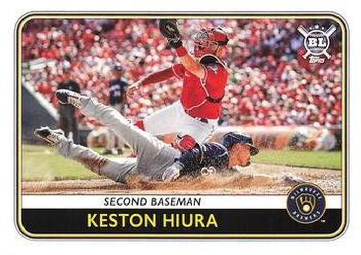 #48 Keston Hiura - Milwaukee Brewers - 2020 Topps Big League Baseball