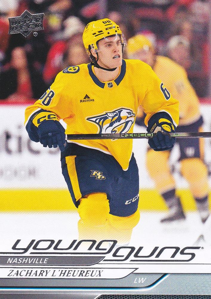#480 Zachary L'Heureux - Nashville Predators - 2024-25 Upper Deck Hockey