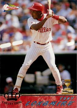 #480 Tony Longmire - Philadelphia Phillies - 1994 Pacific Baseball
