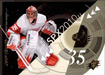 #35 Jimmy Howard - Detroit Red Wings - 2010-11 SPx Hockey