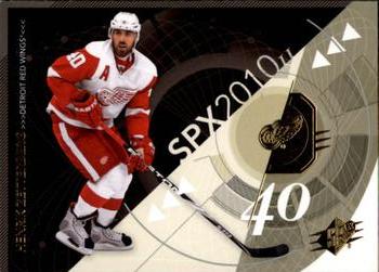 #36 Henrik Zetterberg - Detroit Red Wings - 2010-11 SPx Hockey