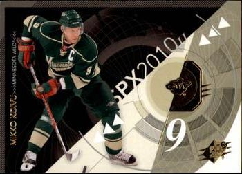#49 Mikko Koivu - Minnesota Wild - 2010-11 SPx Hockey