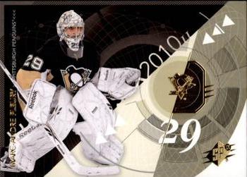 #78 Marc-Andre Fleury - Pittsburgh Penguins - 2010-11 SPx Hockey